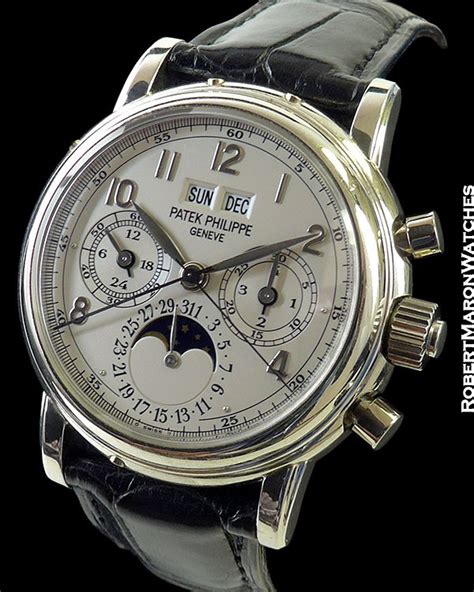 patek philippe ref 5004|platinum calendar.